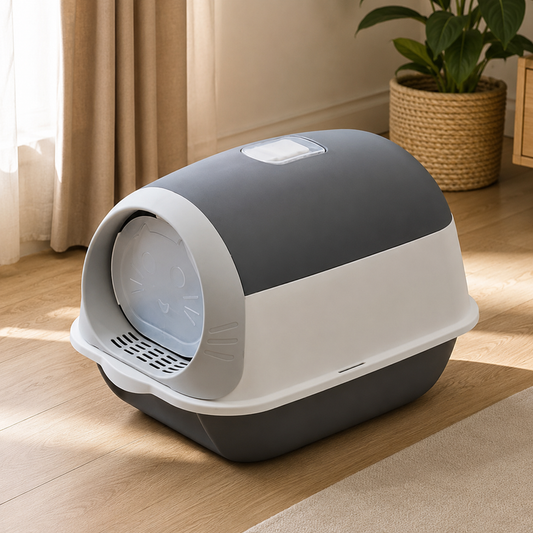 Enclosed Cat Litter Box