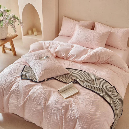 4 Piece King Size Duvet Cover Set