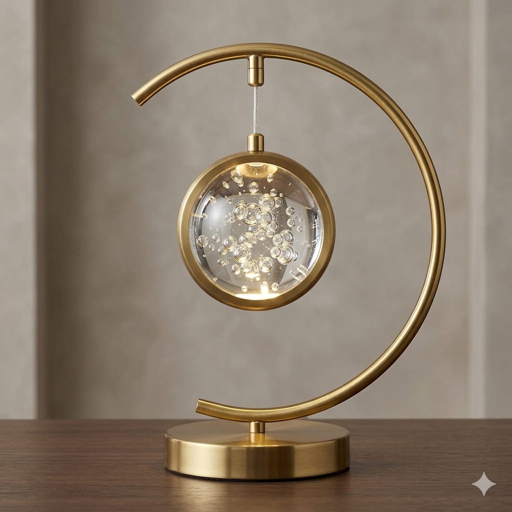 Bubble Sphere Table Lamp