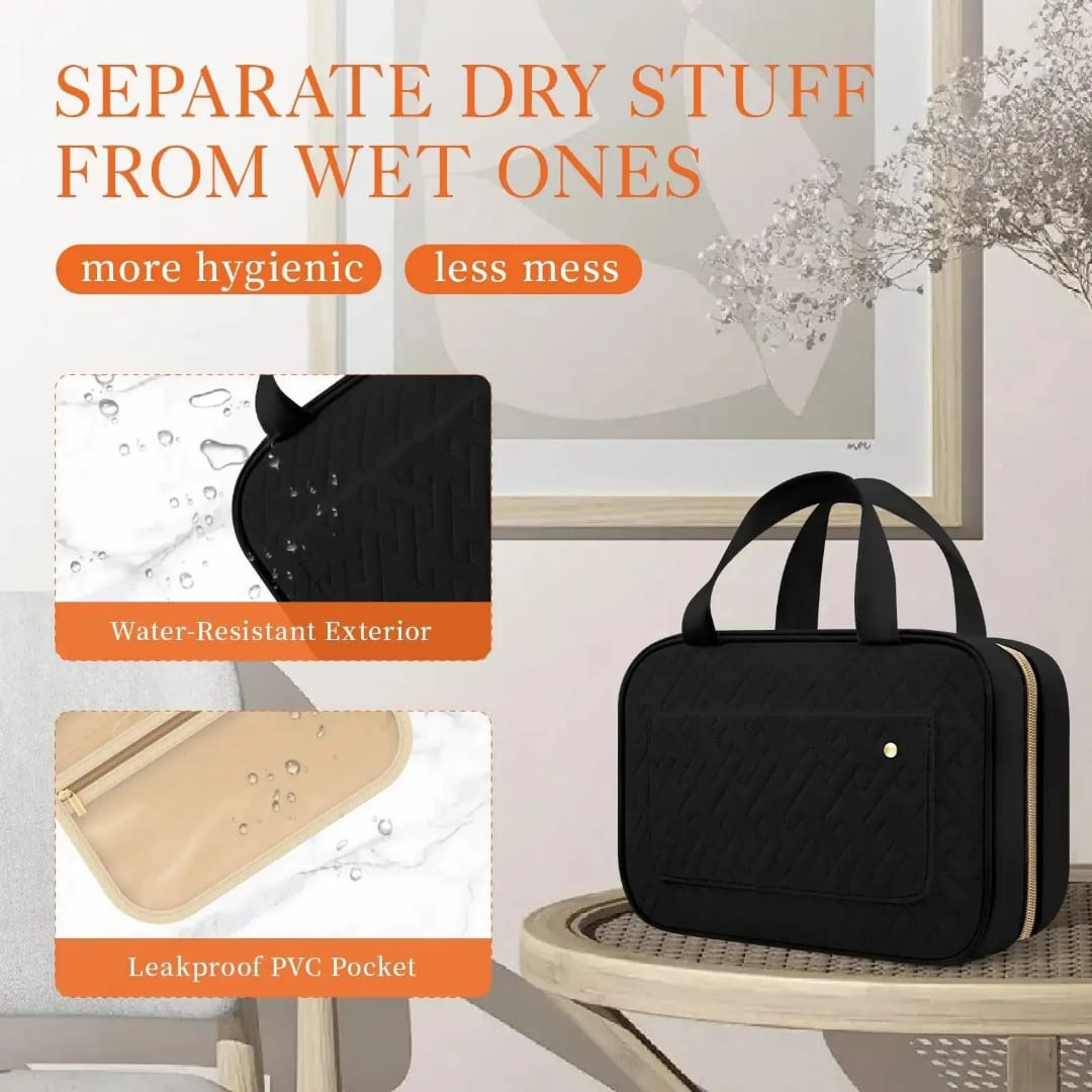 Waterproof toiletry bag