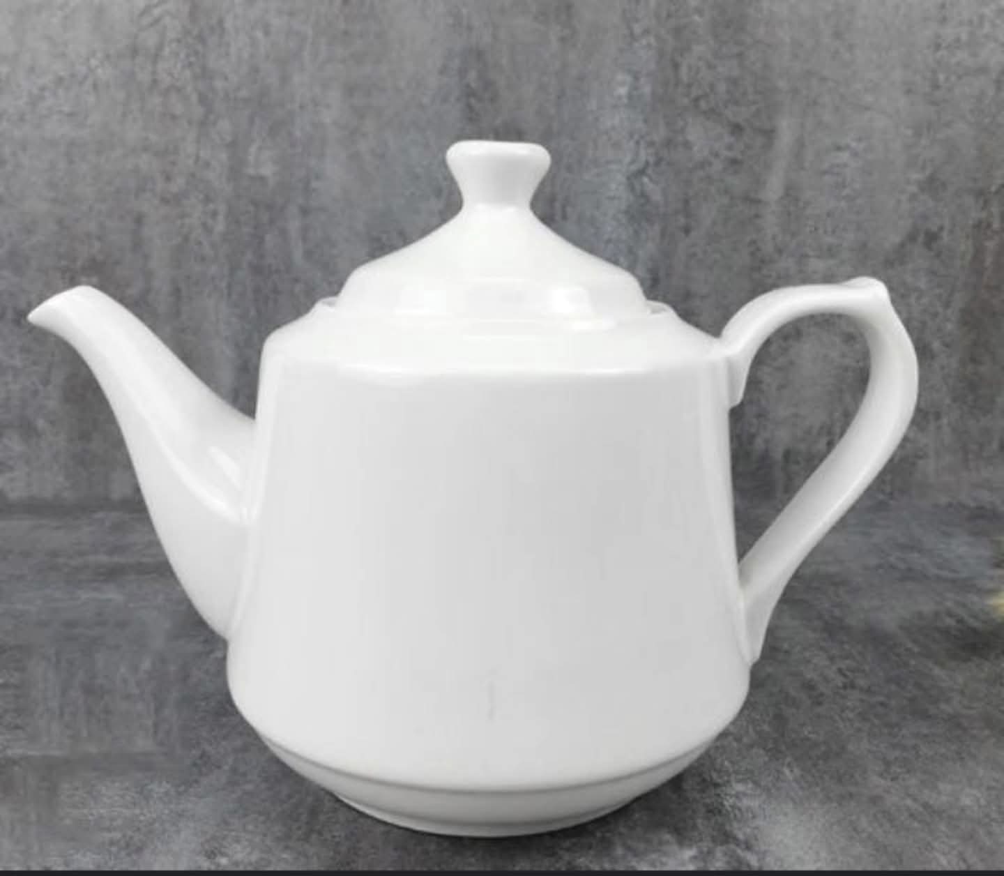 Ceramic White Tea  Pot
