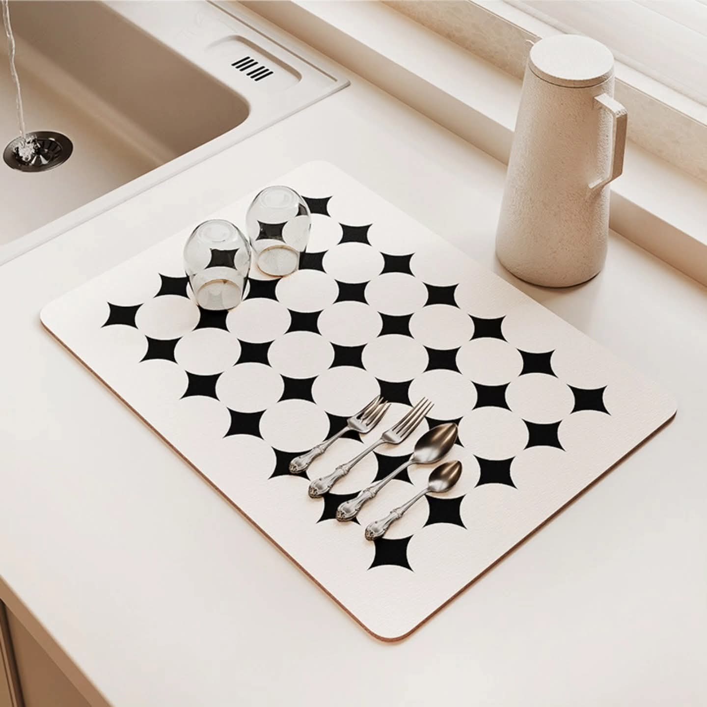 Absorbent Dish Drying Mat
