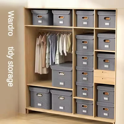 Flip lid closet organizer