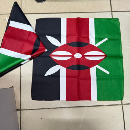 3pc Kenyan flag bandana