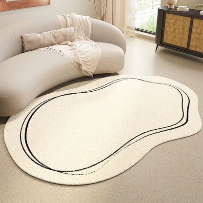 Irregular Abstract Pattern Area Rug