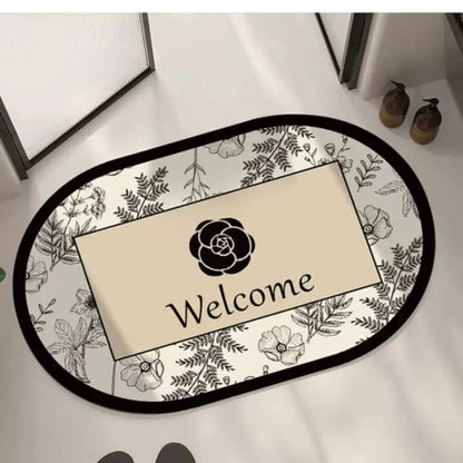 Antislip bathroom mat