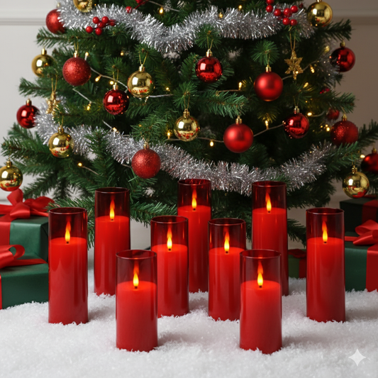 9 Christmas lanterns 