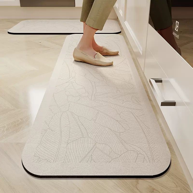 2Pc Rubber Kitchen Mats