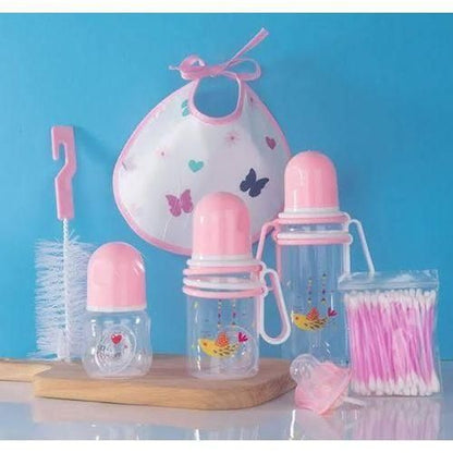 8pc  baby bottle feeding set