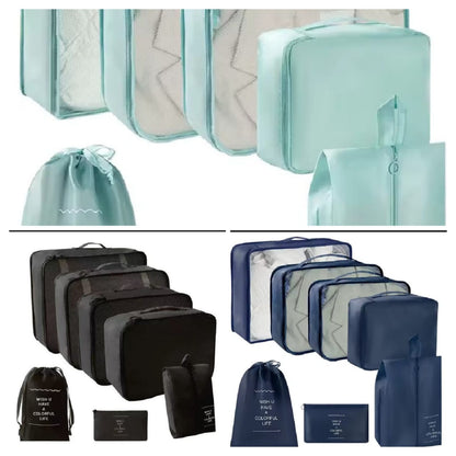 7 Pcs Luggage Travel Suitcase Organizer Set