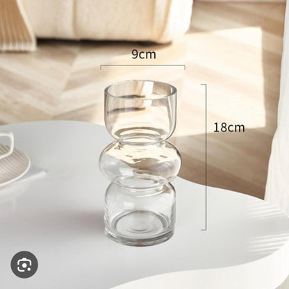 Circular mid flower vase