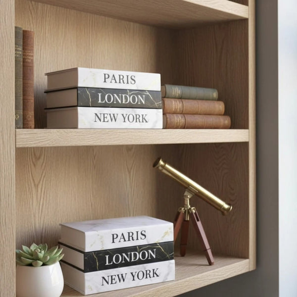 3pcs Decor Books