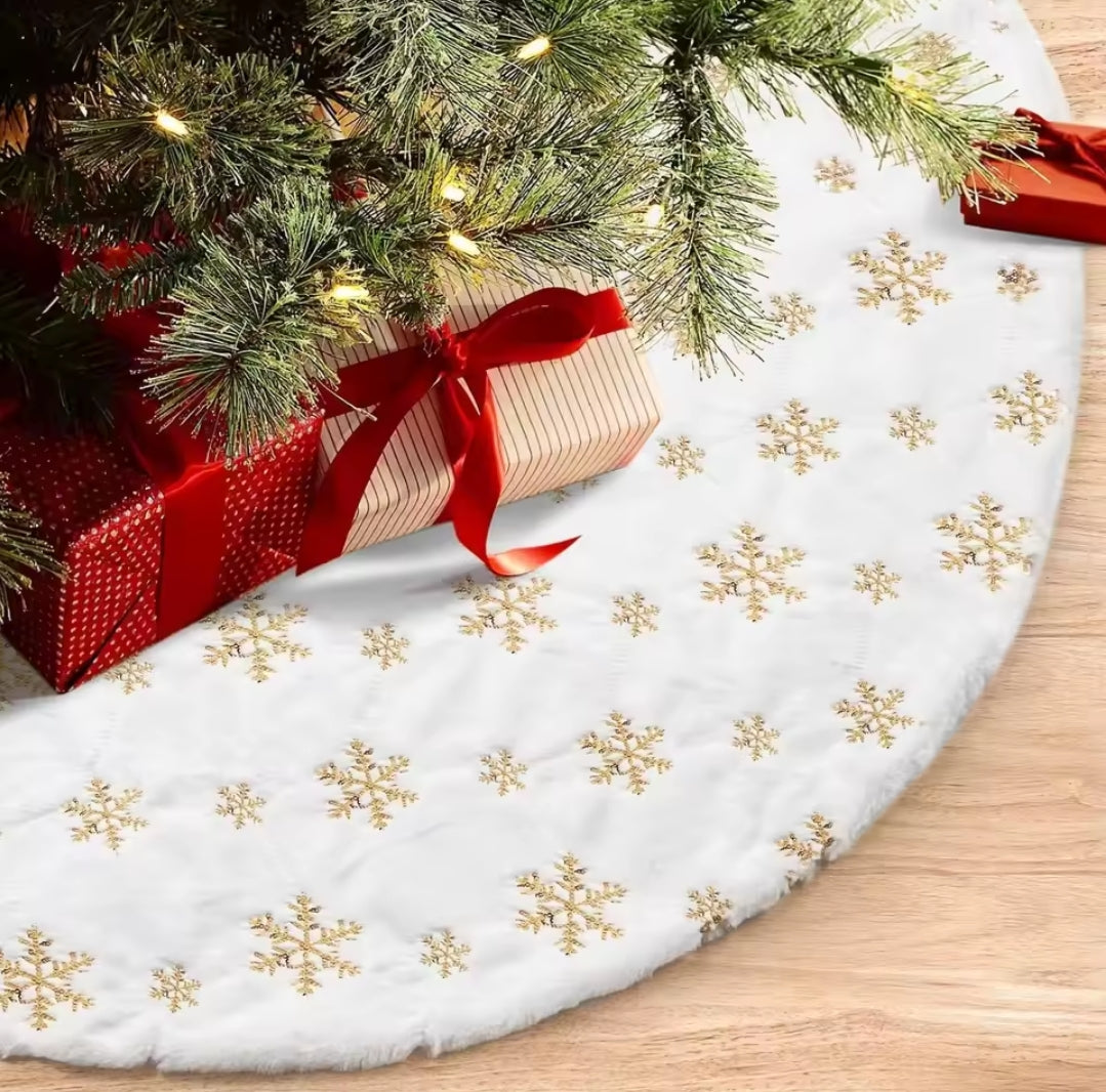 90cm Christmas tree skirt