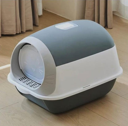 Enclosed Cat Litter Box