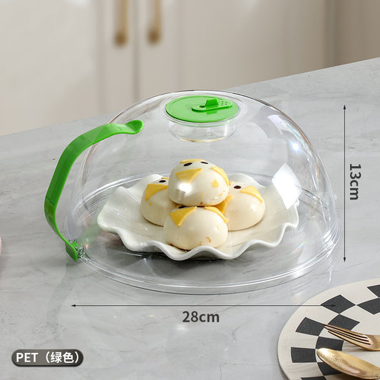 Acrylic microwave food cover