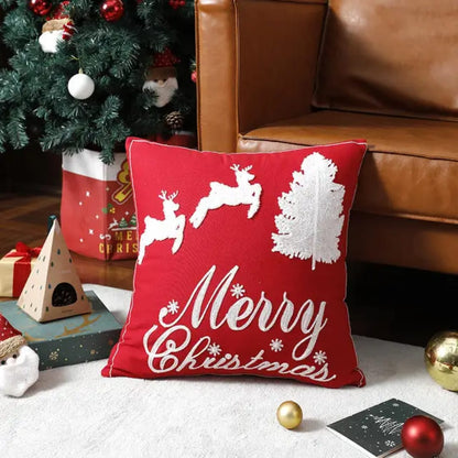 Christmas themed pillow covers