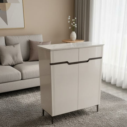 Marble shoe cabinet