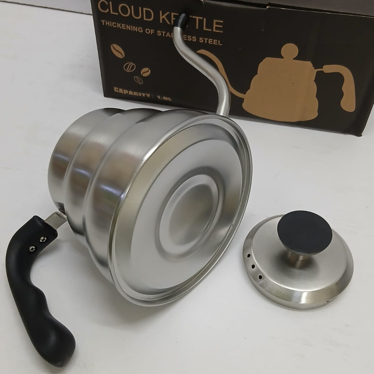 1.2L Stainless Steel Coffee Kettle