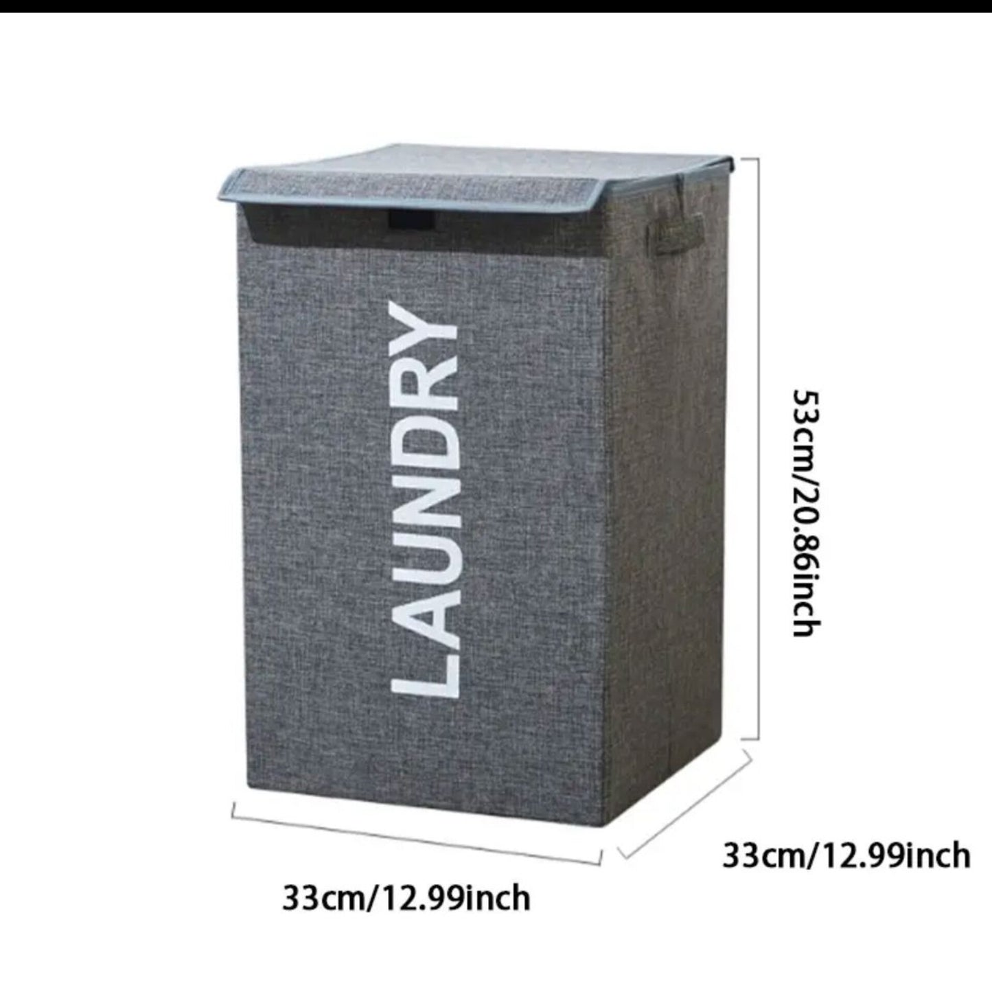 Foldable laundry basket