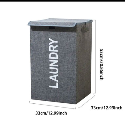 Foldable laundry basket