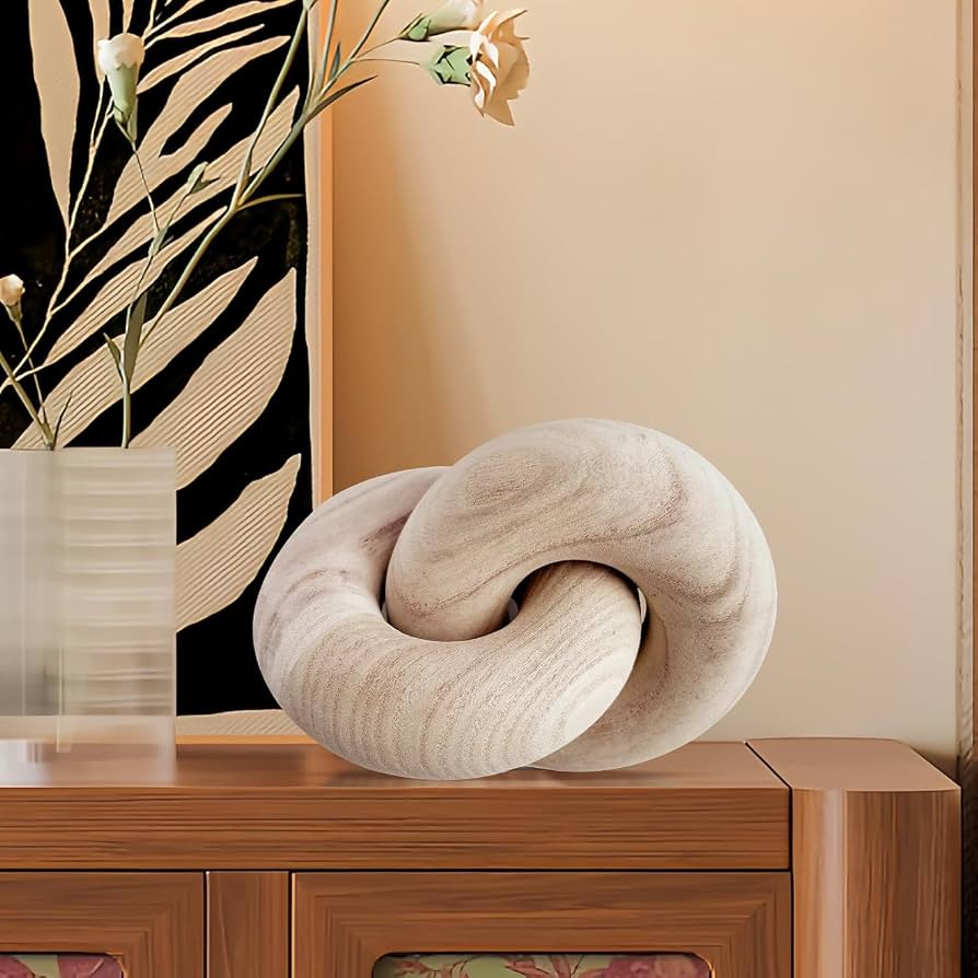 Wooden Knot Ornaments for Home and Office Decor