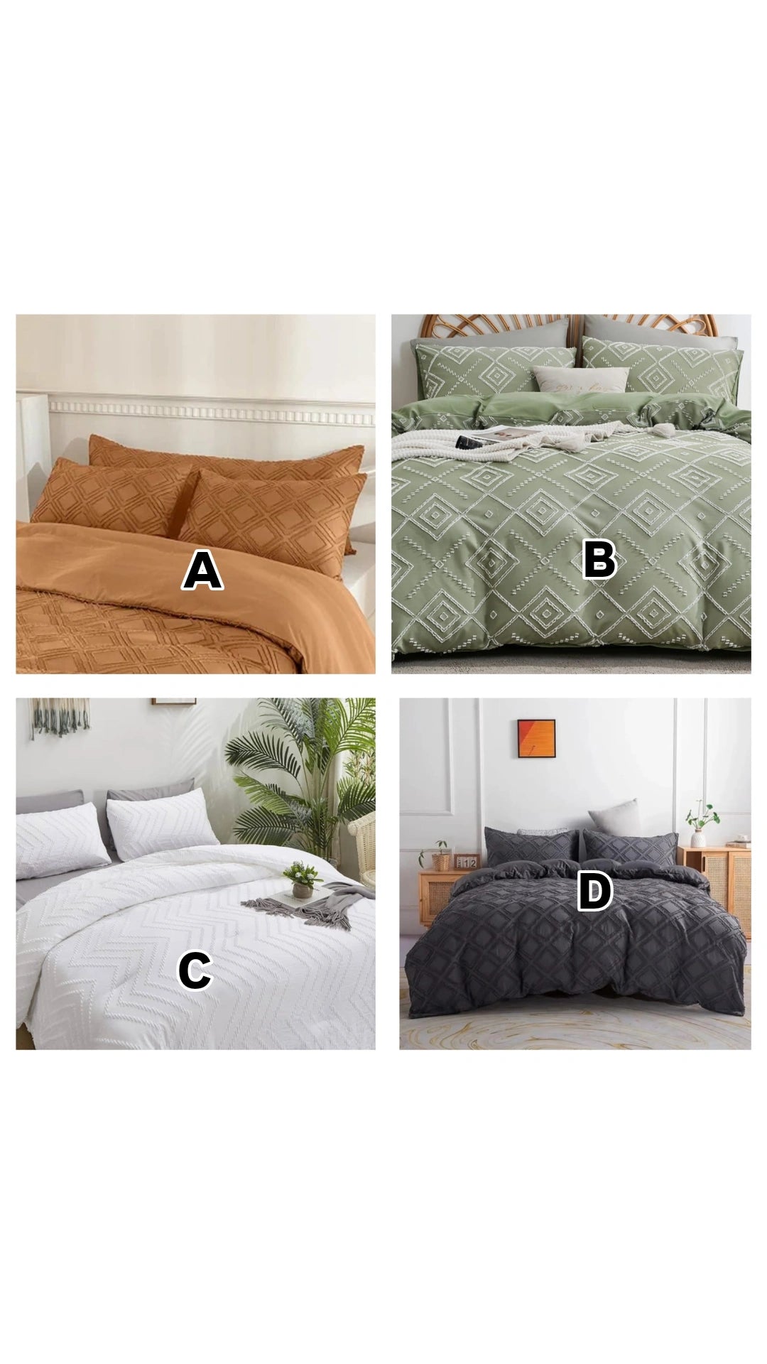 4pcs duvet cover set