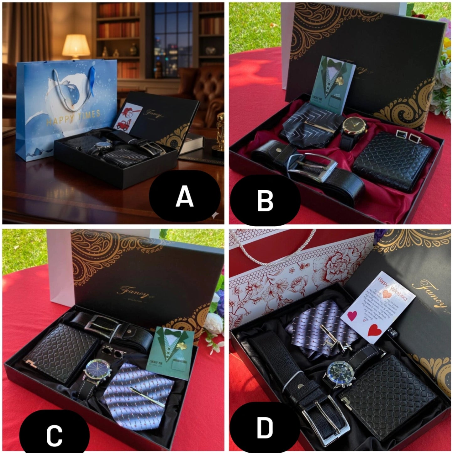 Men's Valentine  and Accessory Gift Collection