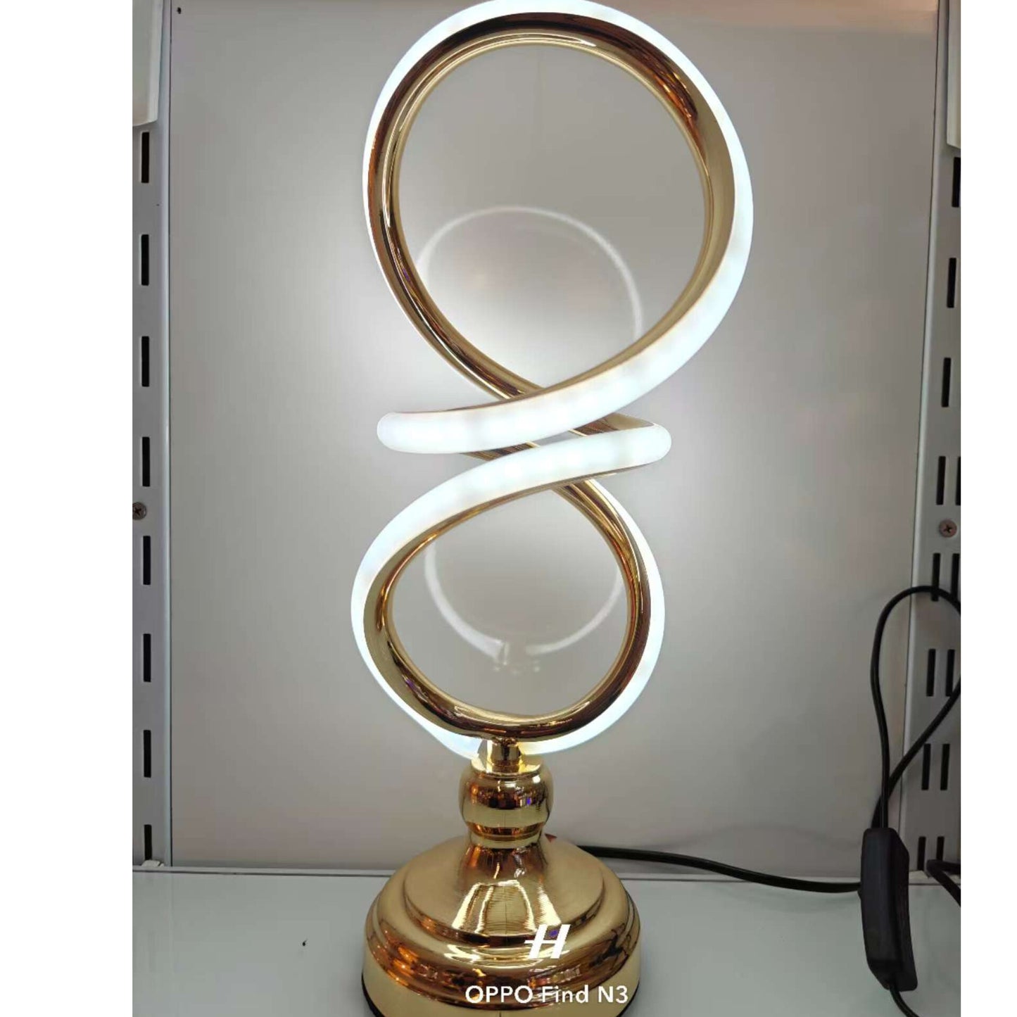 Spiral LED Decorative Table Lamp