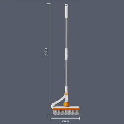 3  in 1 V Shaped scrubbing brush with squeegee mop