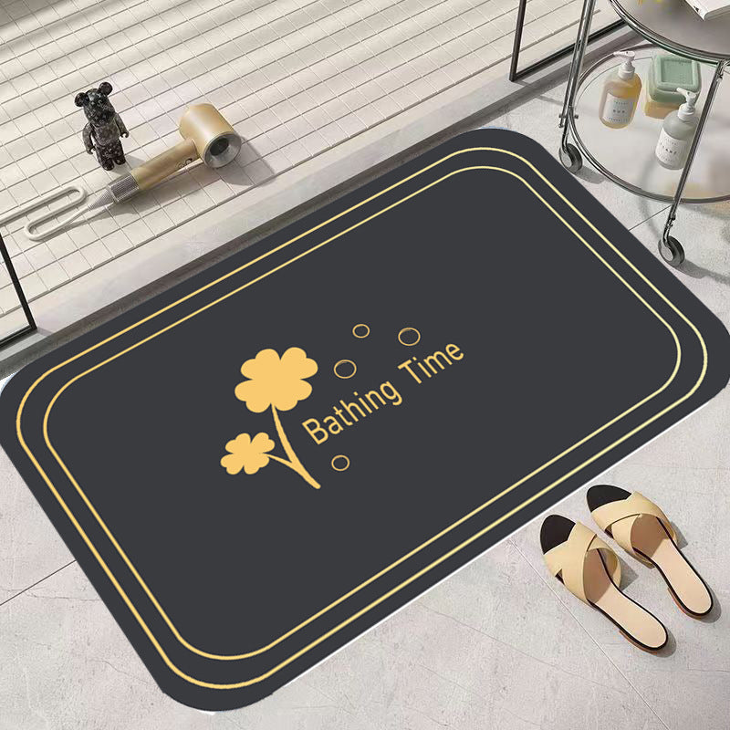 Anti-Slip bathroom door mats