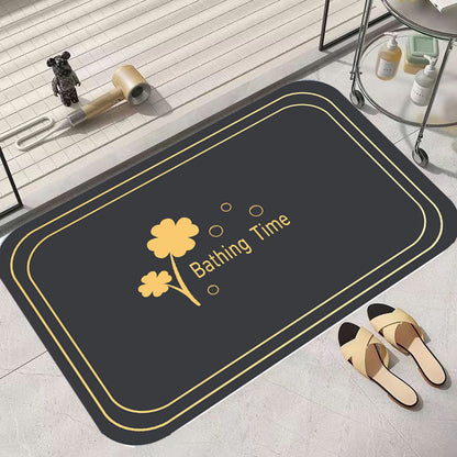 Anti-Slip bathroom door mats