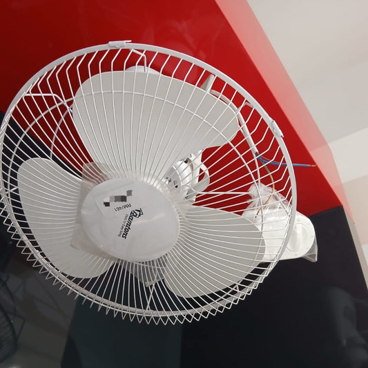 Ramtons White Orbit Fan 16 Inch – RM/461