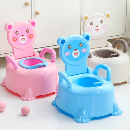 Foldable potty training toilet