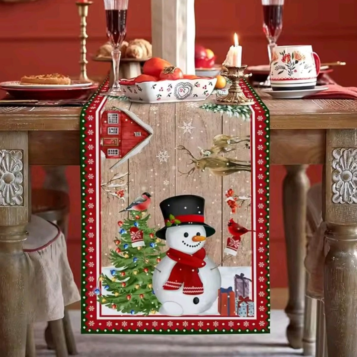 33*230cm Christmas Themed Table Runners