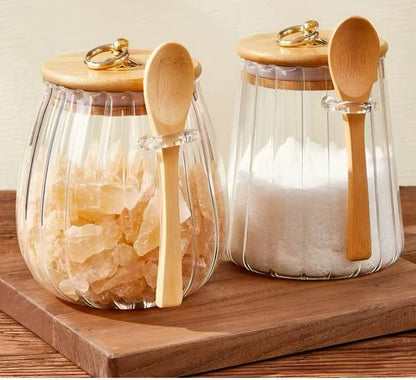 Glass storage containers/jars