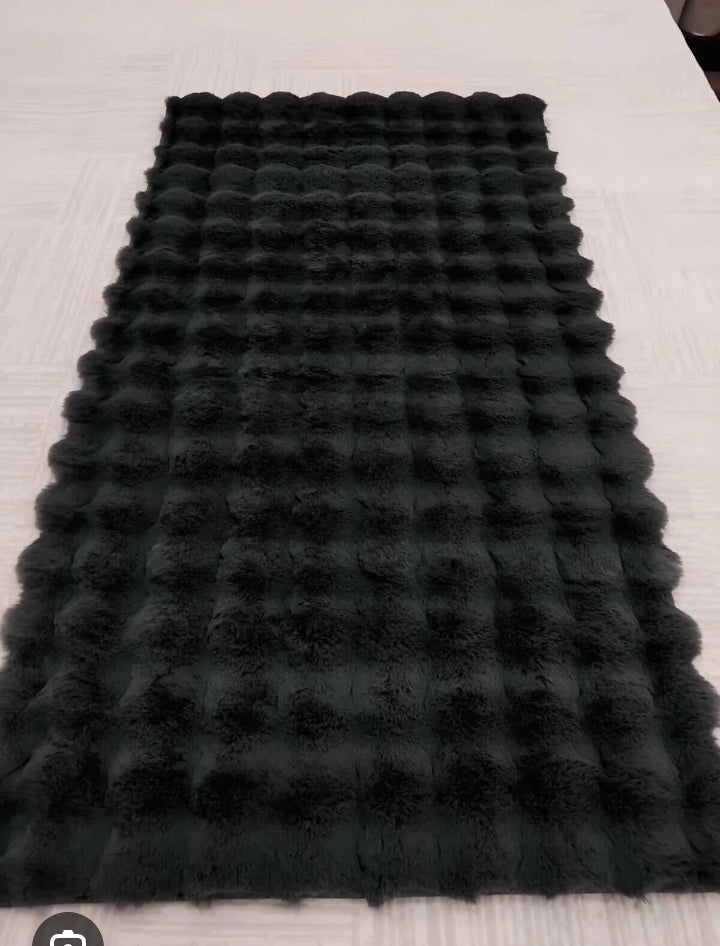 Ultra Soft Fur Bedside Carpet