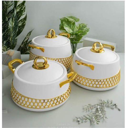 3pc Food warmers casserole hotpots