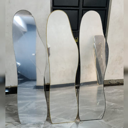 Unbreakable irregular dressing mirror