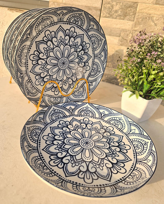 6pc dinner plate set