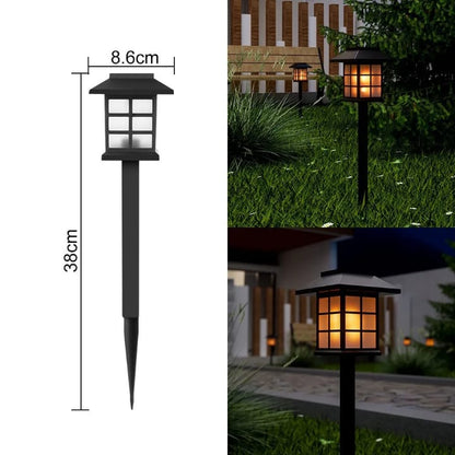 6Pc Waterproof Solar Garden Path Lights
