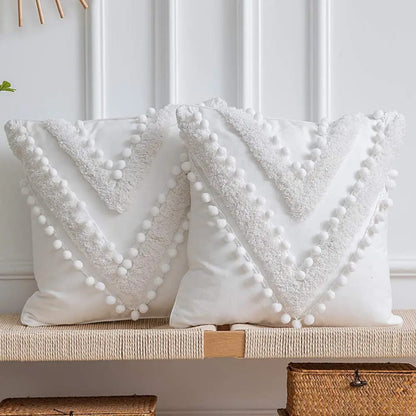 Tufted Throw Pillow Cover 1pc