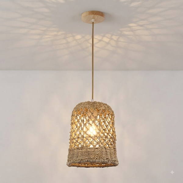 Natural Woven Seagrass Pendant Lamp PL WD25-23