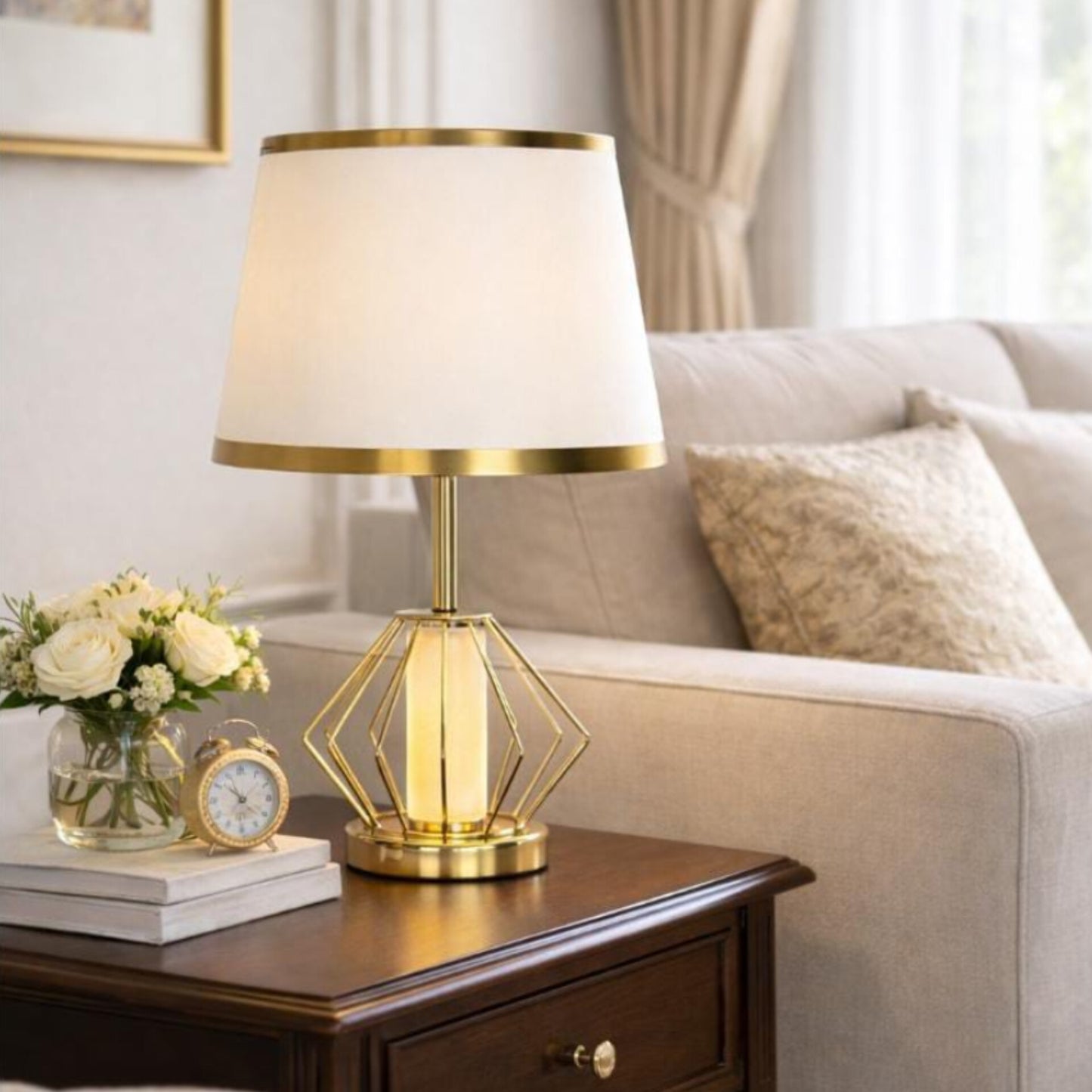 Desktop and End Table Lamp