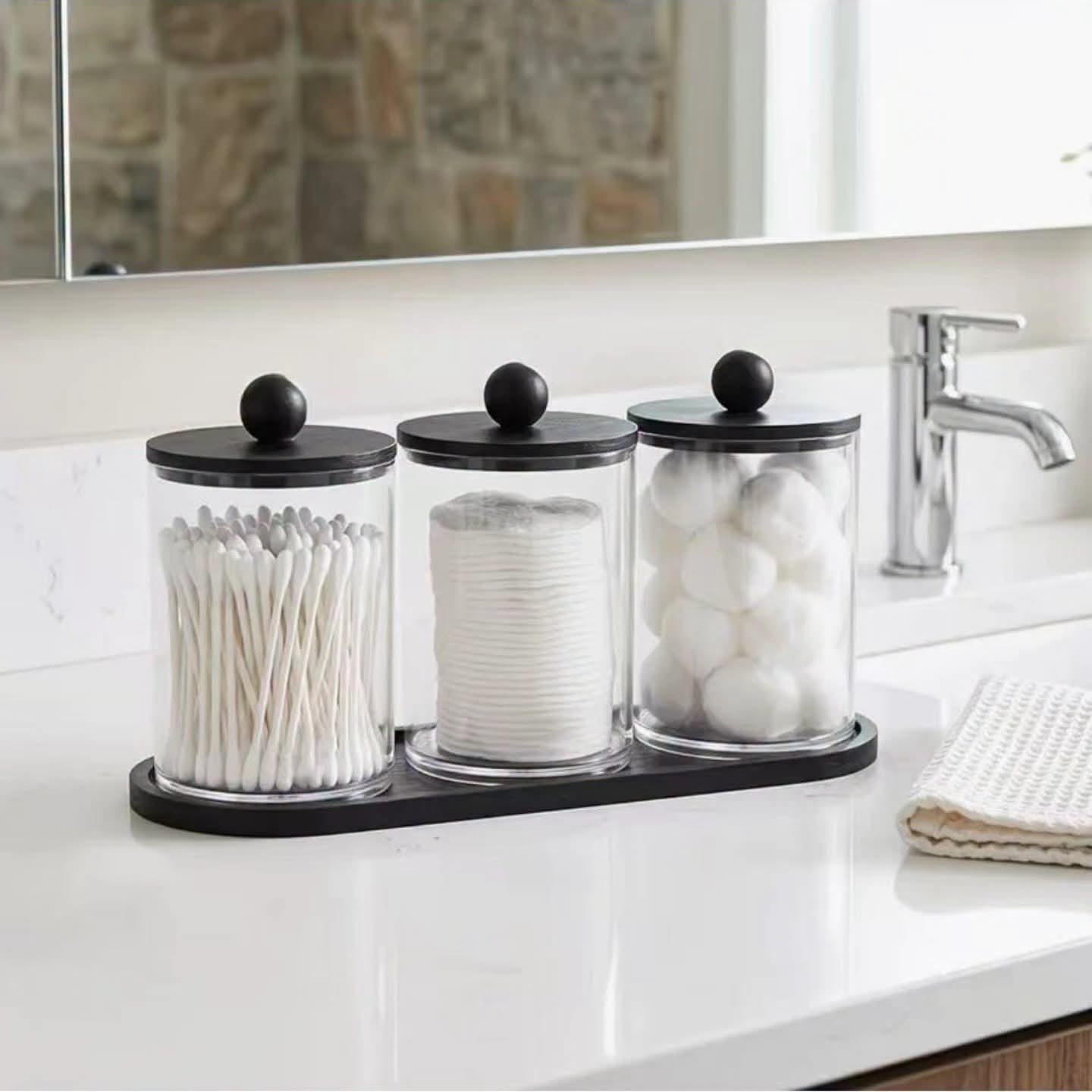 3 Pack Bathroom Organizer Set