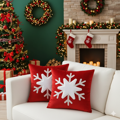 Velvet Decorative Christmas Pillow Covers