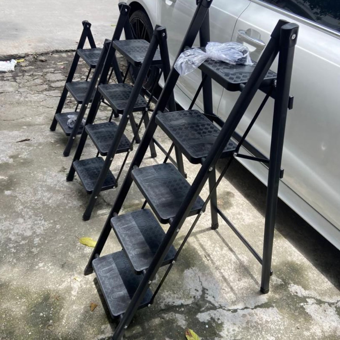 3 4 5 Foldable step ladder