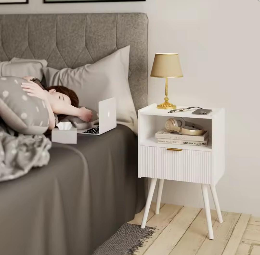 Bedside Nightstand Table