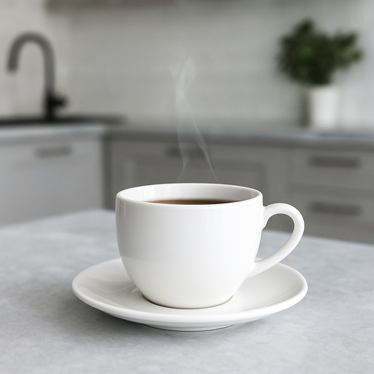 6Pc Cups with saucers