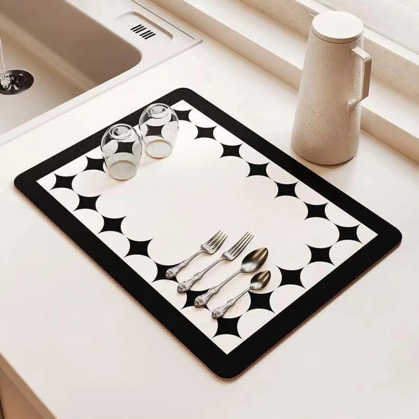 Absorbent Dish Drying Mat