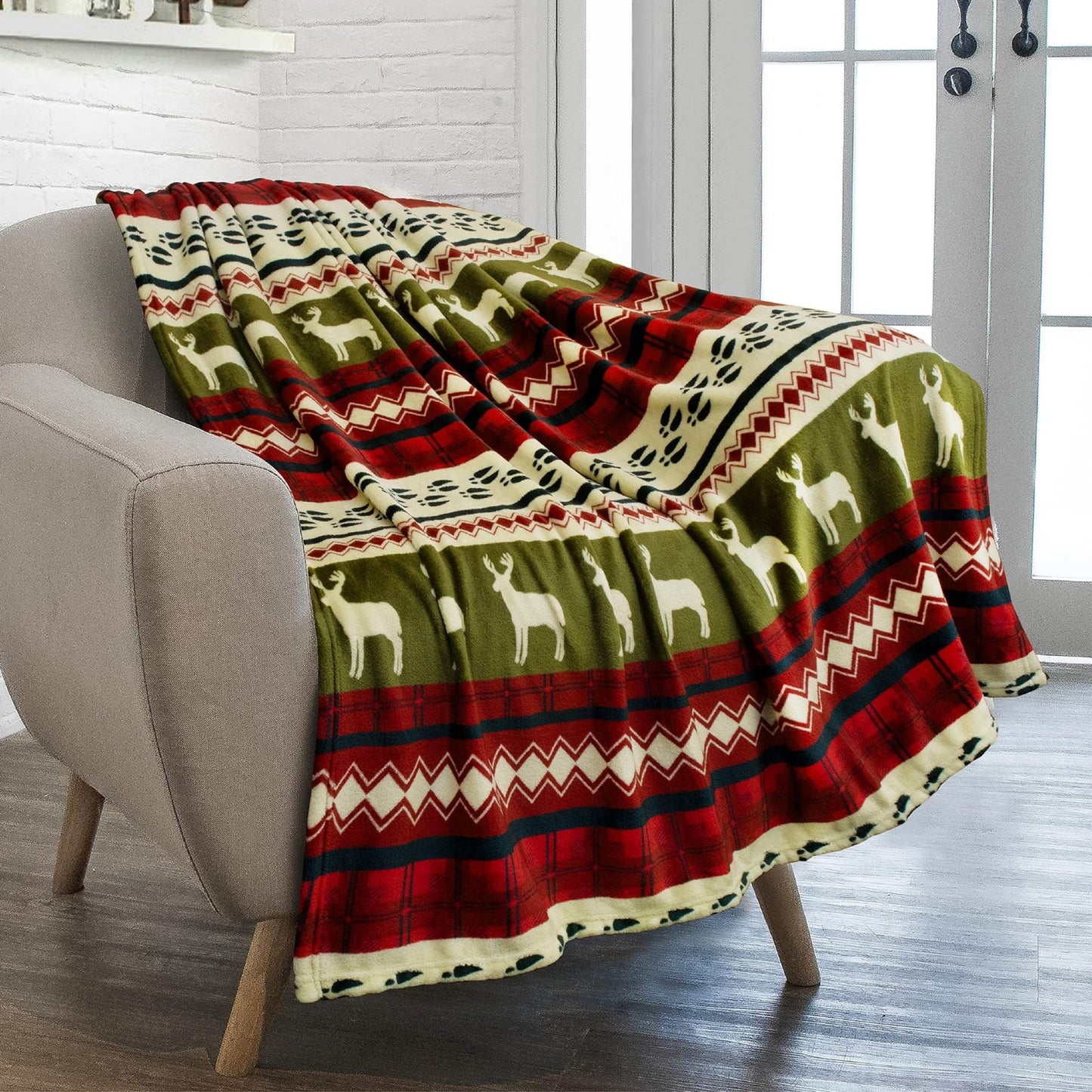 Christmas throw blankets